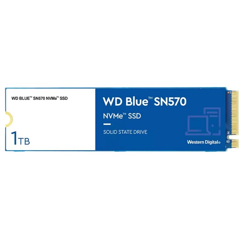 DISCO DURO MAESTRO SSD WESTERN DIGITAL SN570 1 TB M.2 NVME BLUE